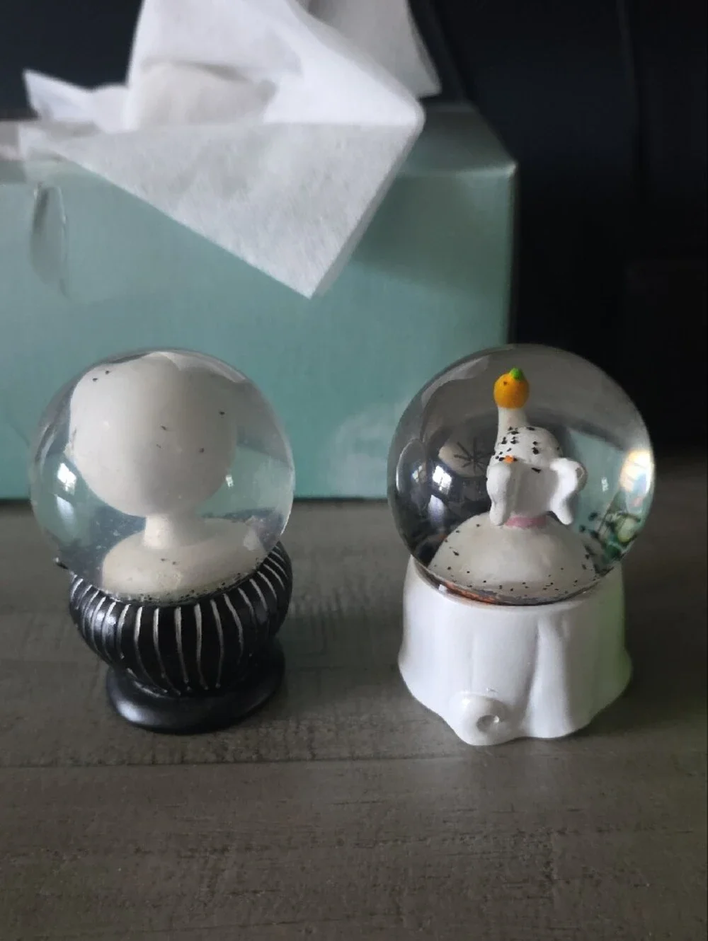 Halloween Character Snow Globe Set - 4 Decorative Globes 2.5